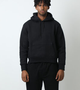 MID LENGTH PULL OVER FLEECE HOODIE